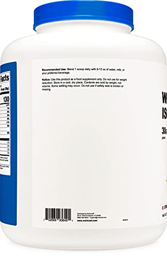 Nutricost Whey Protein Isolate (Strawberry) 5LBS