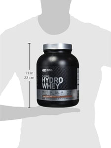 Optimum Nutrition Platinum Hydrowhey Protein Powder, 100% Hydrolyzed Whey Protein Isolate Powder, Flavor: Turbo Chocolate, 3.5 Pounds
