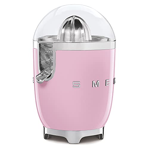 Smeg CJF01PKUS Citrus Juicer, One Size, Pink