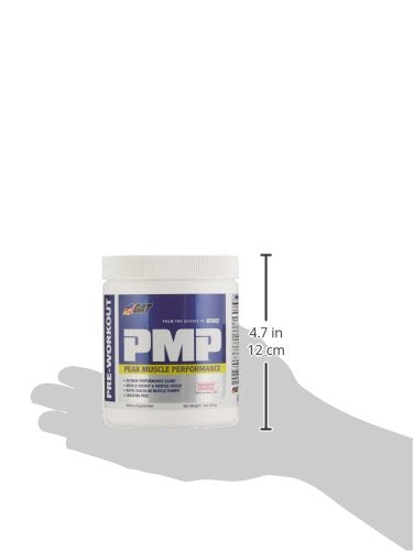 GAT PMP (Peak Muscle Performance), Next Generation Pre Workout Powder for Intense Performance Gains, Raspberry Lemonade, 30 Servings, 9 Ounce