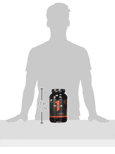 Rule One Proteins, R1 Protein - Vanilla Crème, 25g Fast-Acting, Super-Pure 100% Isolate and Hydrolysate Protein Powder with 6g BCAAs for Muscle Growth and Recovery, 2.5 Pounds, 38 Servings