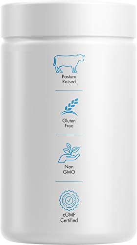 Codeage Grass Fed Beef Thymus Supplement - Freeze Dried, Non-Defatted, Desiccated Beef Thymus & Liver Pills Glandulars Meat – Pasture Raised Argentina Beef Vitamins for Thymus - Non-GMO -180 Capsules