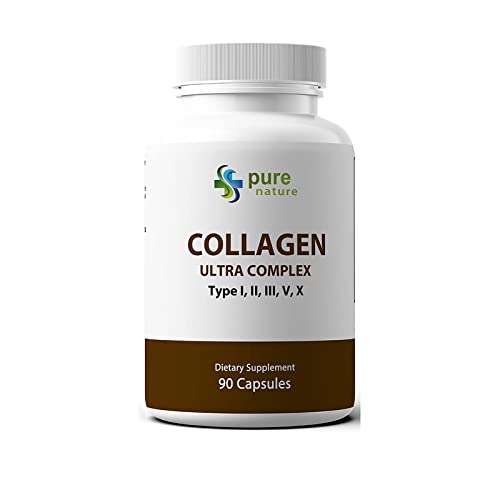 PureNature Collagen Ultra Complex Types I, II, III, V & X 90 Capsules (1)