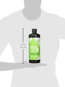 Manitoba Harvest Hemp Seed Oil, 12 g of Omegas 3 & 6 Per Serving, Non GMO, Vegan, Gluten Free, 32 Fl Oz