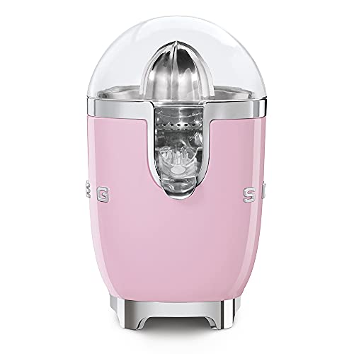 Smeg CJF01PKUS Citrus Juicer, One Size, Pink
