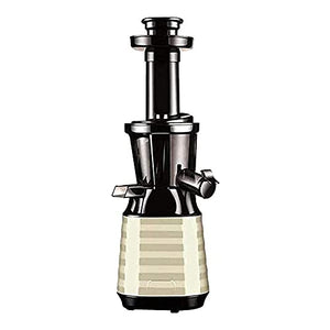 yangruidian Juicer Juicer, Slow Slow Masticating Machine Cold Press for Nutrient Fruits and Vegetables, Vertical Machine Easy To Clean,Juicer Machines Vegetable and Fruit,Waterproof, Leakage Protectio