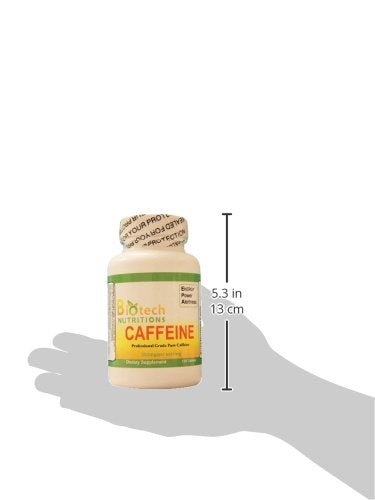 Biotech Nutritions Caffeine Dietary Supplement, 120 Count