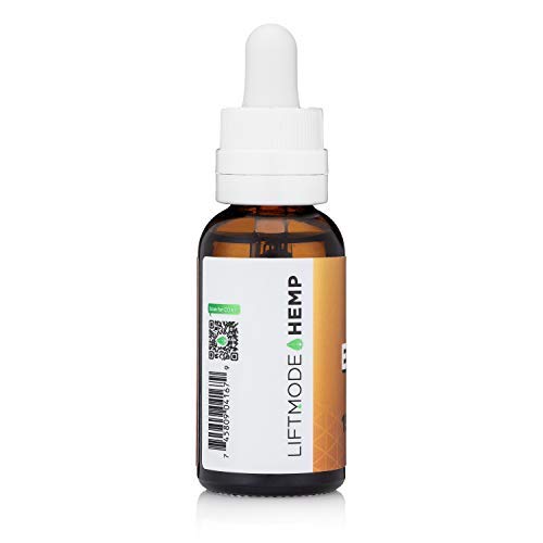 LiftMode Hemp Extract Crude Oil 1500mg (Synergy - for Sleep & with Terpenes, Black Seed & Turmeric) | Non-GMO, Organic & Gluten Free