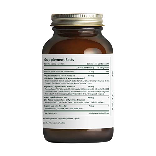 Pure Synergy Cell Protector | 120 Capsules | Made with Organic Ingredients | Non-GMO | Vegan | Support for Healthy Aging and DNA Protection