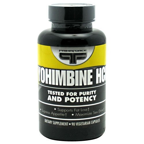 Yohimbine Hcl Supplements Vegetarian Capsules Primaforce (90x2)