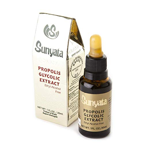 Bee Propolis - Glycolic - Green Brazilian Propolis by Sunyata (GOLD) - 12 X 30 ml