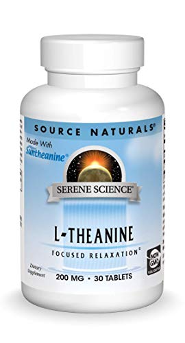 Source Naturals Serene Science L-Theanine 200mg - 30 Tablets