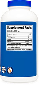 Nutricost CLA (Conjugated Linoleic Acid) 800mg, 240 Softgels
