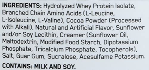 Optimum Nutrition Platinum Hydrowhey Protein Powder, 100% Hydrolyzed Whey Protein Isolate Powder, Flavor: Turbo Chocolate, 3.5 Pounds