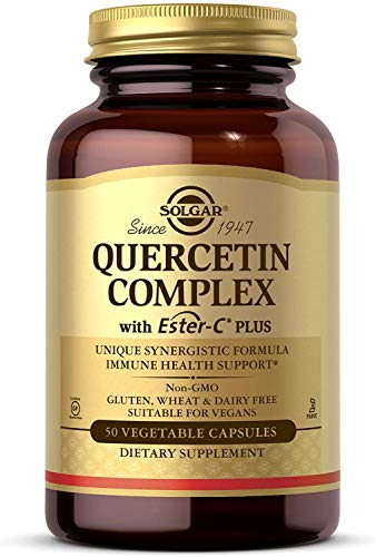 Solgar – Quercetin Complex with Ester-C Plus, 50 Vegetable Capsules