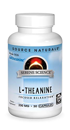 Source Naturals Serene Science L-Theanine 200mg, 30 Capsules