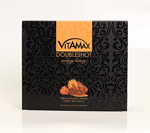 WeFun Honey with Maca - Vitamax Doubleshot Honey for Him - 20 Grams a Sachets * 10