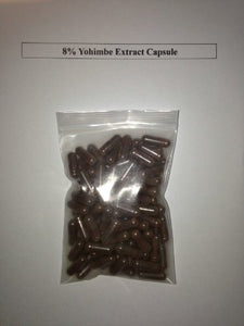 8% yohimbine Yohimbe Bark Extract 400 mg x 100 Capsule/aphrodine