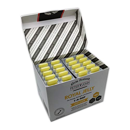 Royal Jelly 1000mg 200 Softgel Capsules 10-HDA Nutritional Supplements (1 Pack)