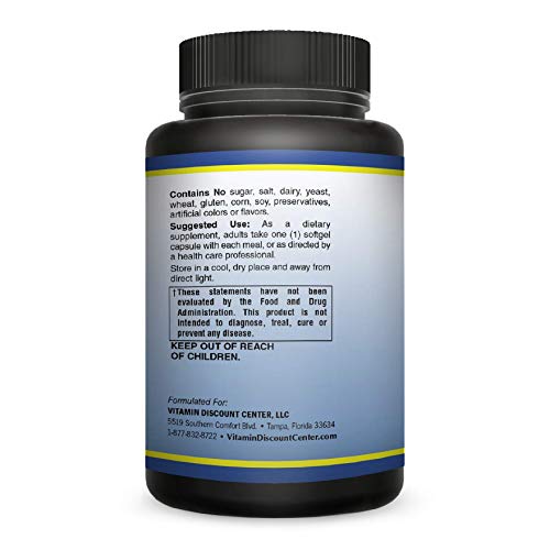 Vitamin Discount Center High Potency CLA 1250mg, 90 Softgels
