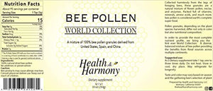 Bee Pollen - Health and Harmony World Collection (10oz)