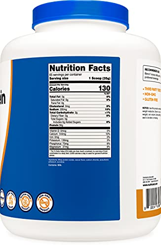 Nutricost Whey Protein Isolate (Salted Caramel, 5LBS)