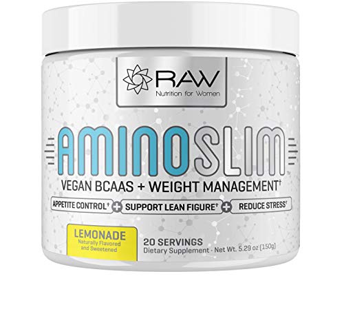 Amino Slim - Slimming BCAA Weight Loss Drink for Women, Vegan Amino Acids & L-Glutamine Powder for Post Workout Recovery & Fat Burning | Daily Appetite Suppressant, Metabolism Booster & Stress Relief