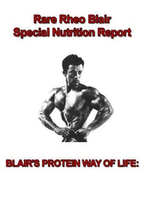 Bodybuilding Milk & Egg Protein Powder, Old School Rheo Blair Protein Supplement