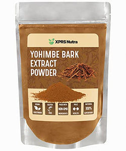 XPRS Nutra Yohimbe Bark Extract Powder - Natural Yohimbe Supplements for Men - Yohimbe Extract Powder Supports Mood, Metabolic Function, and Sexual Health (8 oz)