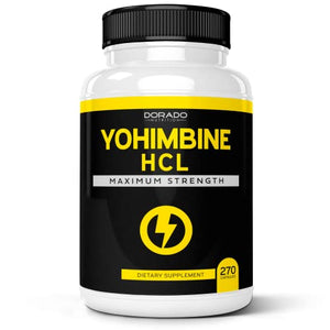 Yohimbine HCL 5mg For Men and Women - Yohimbe Extract - [Extra Strength Supplement] - (270 Capsules) - Zero Fillers - Gluten Free & Non-GMO - USA Made - Quality Guarantee - Tested for Potency & Purity