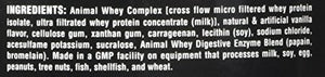 Animal, Whey Isolate Whey Protein Powder – Isolate Loaded for Post Workout and Recovery – Low Sugar with Highly Digestible Whey Isolate Protein Pounds, Vanilla, 32 Ounce