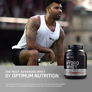 Optimum Nutrition Platinum Hydrowhey Protein Powder, 100% Hydrolyzed Whey Protein Isolate Powder, Flavor: Turbo Chocolate, 3.61 Pounds
