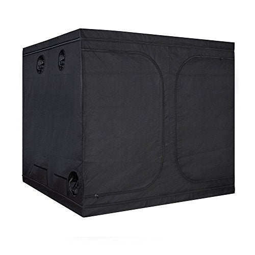 TopoLite 96"x96"x80" Indoor Grow Tent Room 600D Reflective Mylar Hydroponic Indoor Plants Growing Dark Room (96"x96"x80")