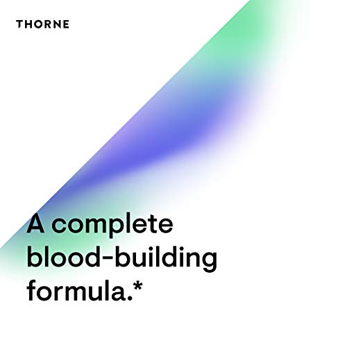 Thorne Research - Ferrasorb - Complete Blood-Building Formula with Iron, Folate, and B Vitamins - 60 Capsules