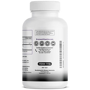 Bronson CLA 3000 Extra High Potency Supports Healthy Weight Management Lean Muscle Mass Non-Stimulating Conjugated Linoleic Acid 300 Softgels