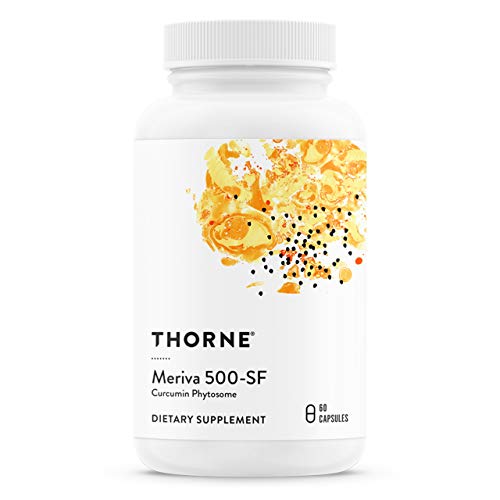 Thorne Research - Meriva 500-SF (Soy Free) - Curcumin Phytosome Supplement - 60 Capsules