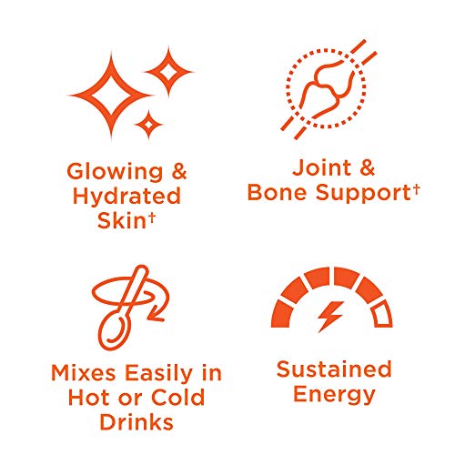 Vanilla Collagen Protein Powder with MCT Oil, 19g Protein, 9.3 Oz, Bulletproof Collagen Peptides and Amino Acids for Healthy Skin, Bones and Joints