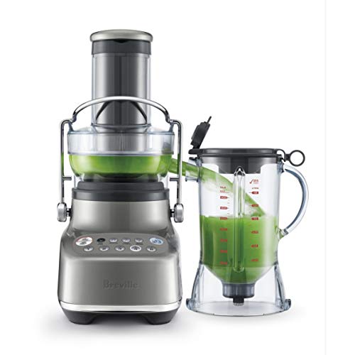 Breville BJB615SHY the 3X Bluicer Blender & Juicer in one, Smoked Hickory