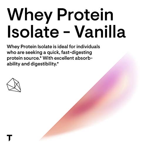 Thorne Research - Whey Protein Isolate - Easy-to-Digest Whey Protein Isolate Powder - NSF Certified for Sport - Vanilla - 29.5 Oz