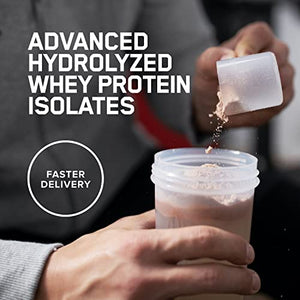 Optimum Nutrition Platinum Hydrowhey Protein Powder, 100% Hydrolyzed Whey Protein Isolate Powder, Flavor: Turbo Chocolate, 3.5 Pounds