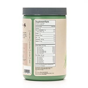 Botanica Organic Chocolate Greens Superfood Powder with Spirulina, Chlorella, Barley, Wheat Grass & Cocoa (27 Servings), No Dairy, Gluten, Soy, Stevia or Added Sugar, Premium Whole Food Ingredients