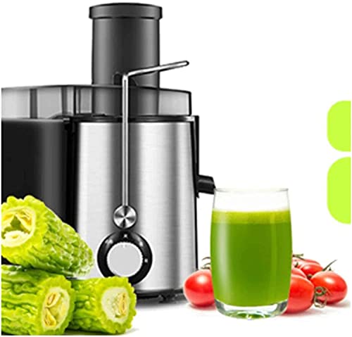 WXLBHD Masticating Juicer Machines, Cold Press Juicer for Fruit & Vegetable, BPA Free, Quiet Motor & Reverse Function, High Nutrition Reserve, Juice Extractor for Celery, Carrot