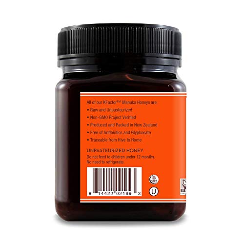 Wedderspoon Raw Premium Manuka Honey, KFactor 16, 35.2 Oz