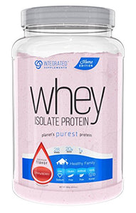 Integrated Supplements CFM Whey Protein Isolate Diet Supplement, Strawberry, 868g