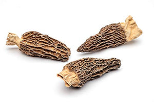 Slofoodgroup Dried Morel Mushrooms (Morchella Conica) Gourmet Morel Mushrooms (2 Lb Morel Mushrooms)