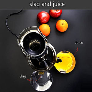 LHK Slow Juicer Machines, Slows Masticating Juicers Machine, Cold Press Juicer with 82mm Wide Chute, Quiet Motor, Reverse Function, for Fruits and Vegtables