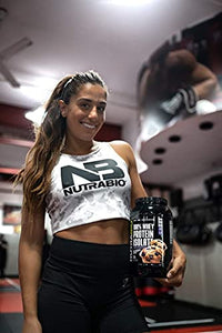 NutraBio 100% Whey Protein Isolate - Complete Amino Acid Profile - 25G of Protein Per Scoop - Soy and Gluten Free - Zero Fillers, Non-GMO, Protein Powder - Cookies and Cream, 2 Pounds