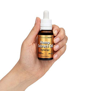 LiftMode Hemp Extract Crude Oil 1500mg (Synergy - for Sleep & with Terpenes, Black Seed & Turmeric) | Non-GMO, Organic & Gluten Free