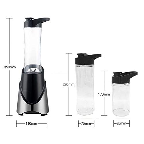 FSGHJJKN Juicer, Wide Feed Chute, Masticating Slow Juicer for Wheatgrass, Fruits & Vegetables Portable Juicer Small Multi-function Mixer