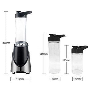 FSGHJJKN Juicer, Wide Feed Chute, Masticating Slow Juicer for Wheatgrass, Fruits & Vegetables Portable Juicer Small Multi-function Mixer